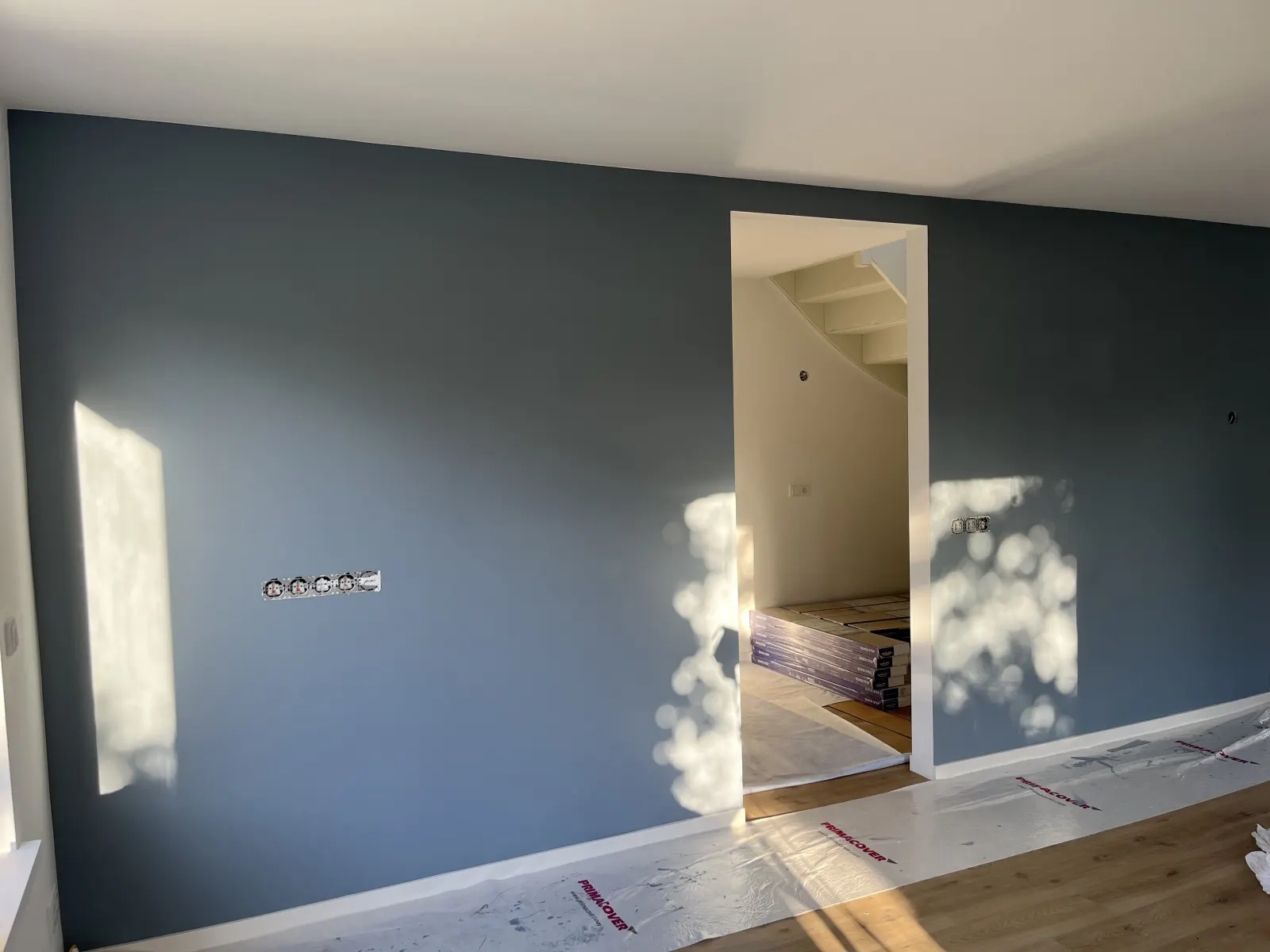 Woonkamer | Wemeldinge in Wemeldinge (Latex sauzen, Stucwerken)